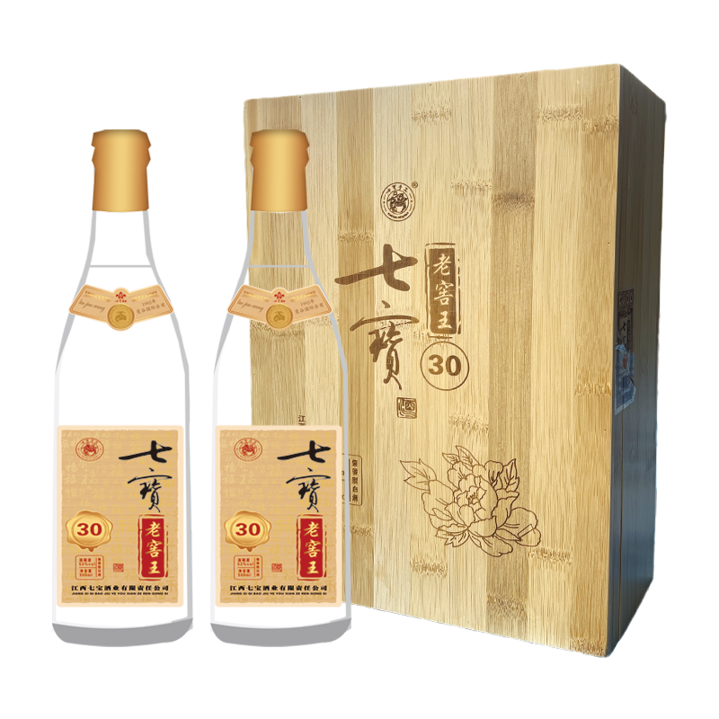 53°七宝老窖王礼盒