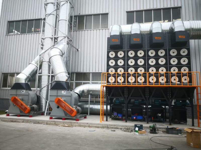 Central dust removal system