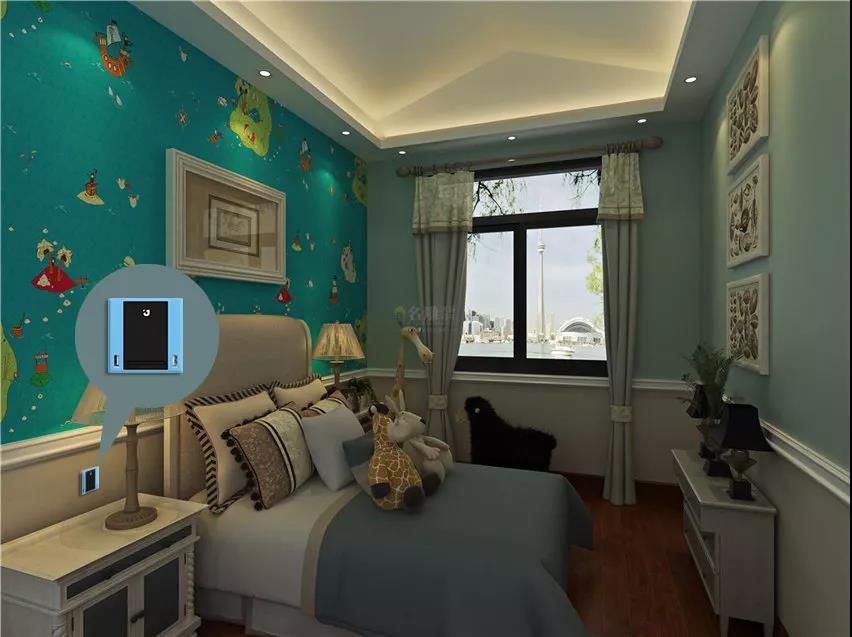 九正墙壁式无线充电器