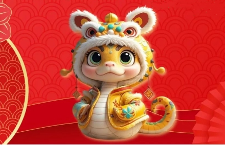 祥蛇躍新程，祥運伴君行 | 九正祝您2025福滿乾坤