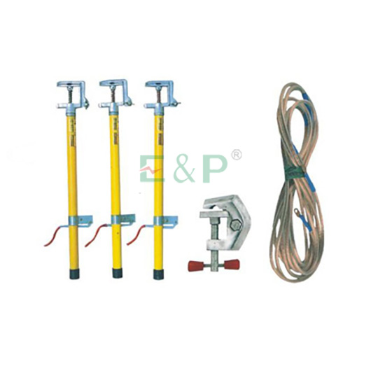 H.V. Earthing Rods With Earthing Wire And Earthing Clamp(lndoor& Mechanical Spring& Aluminium)