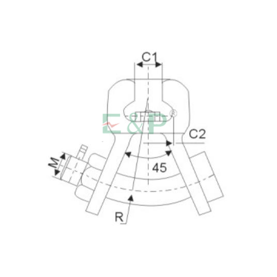 SOCKET-CLEVIS EYE