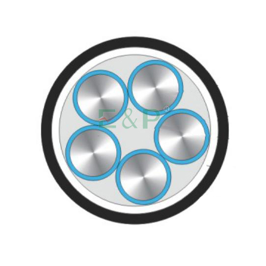 600/1000V XLPE Insulated and PVC Sheathed Low Voltage Power Cables(Copper or Aluminum)