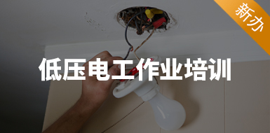 低压电工作业培训（新办）