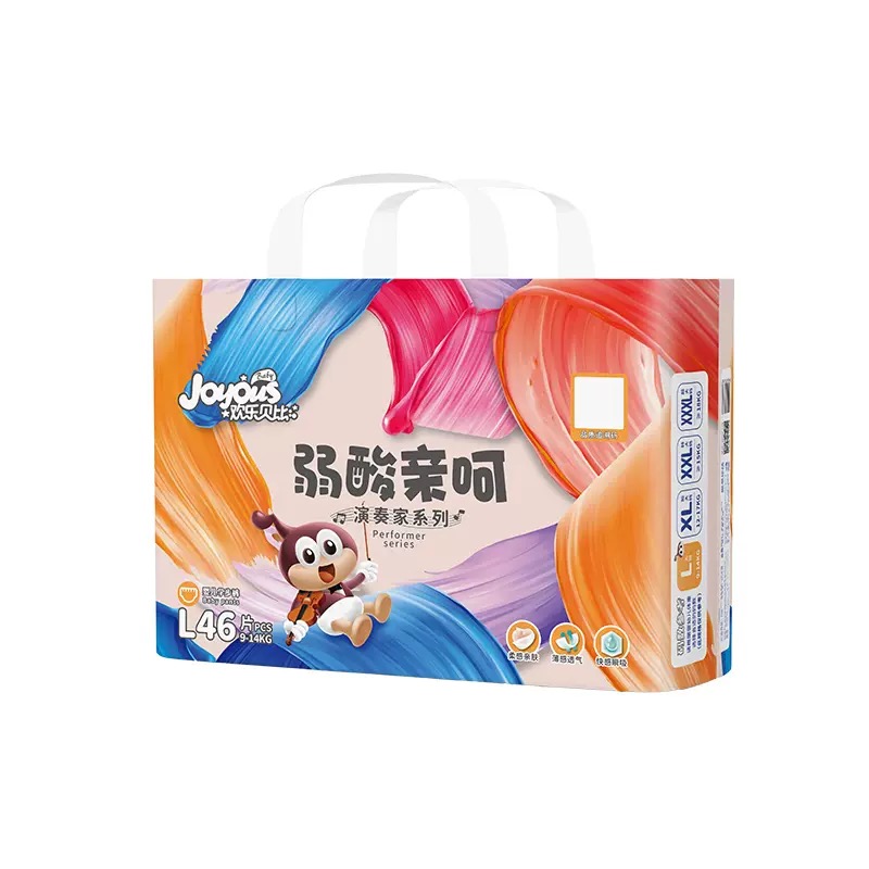 欢乐贝比弱酸亲肤拉拉裤