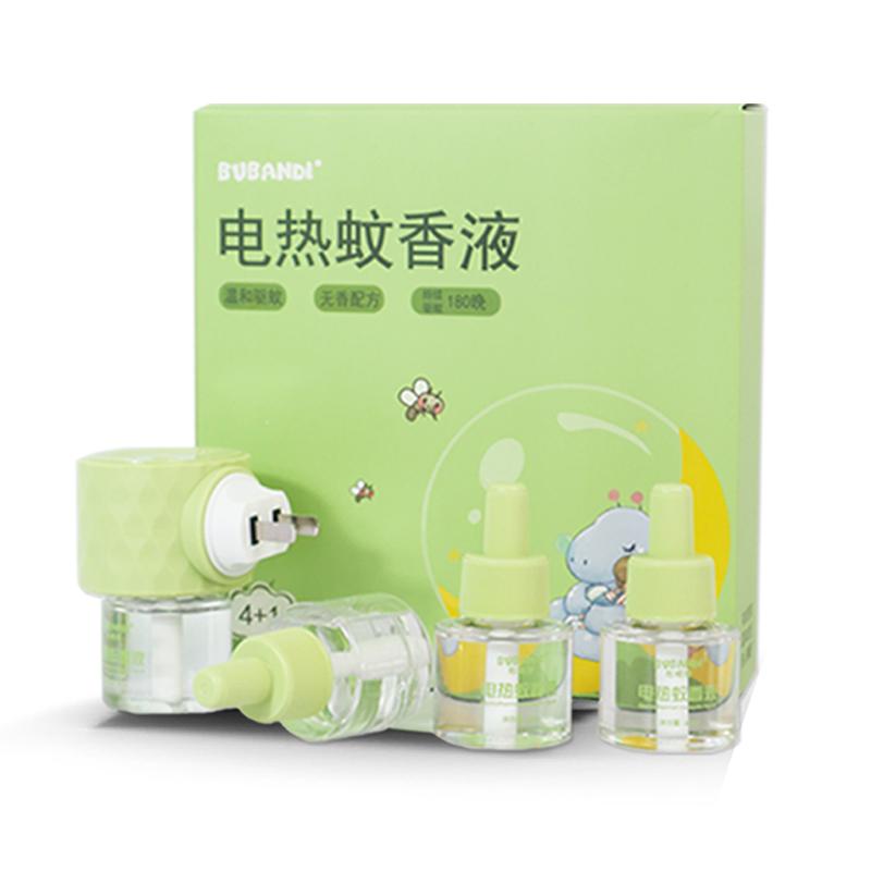 布班迪 电热蚊香液4+1套装DM-3