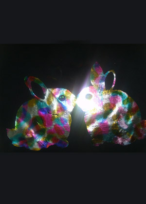 Colorful Foil Print