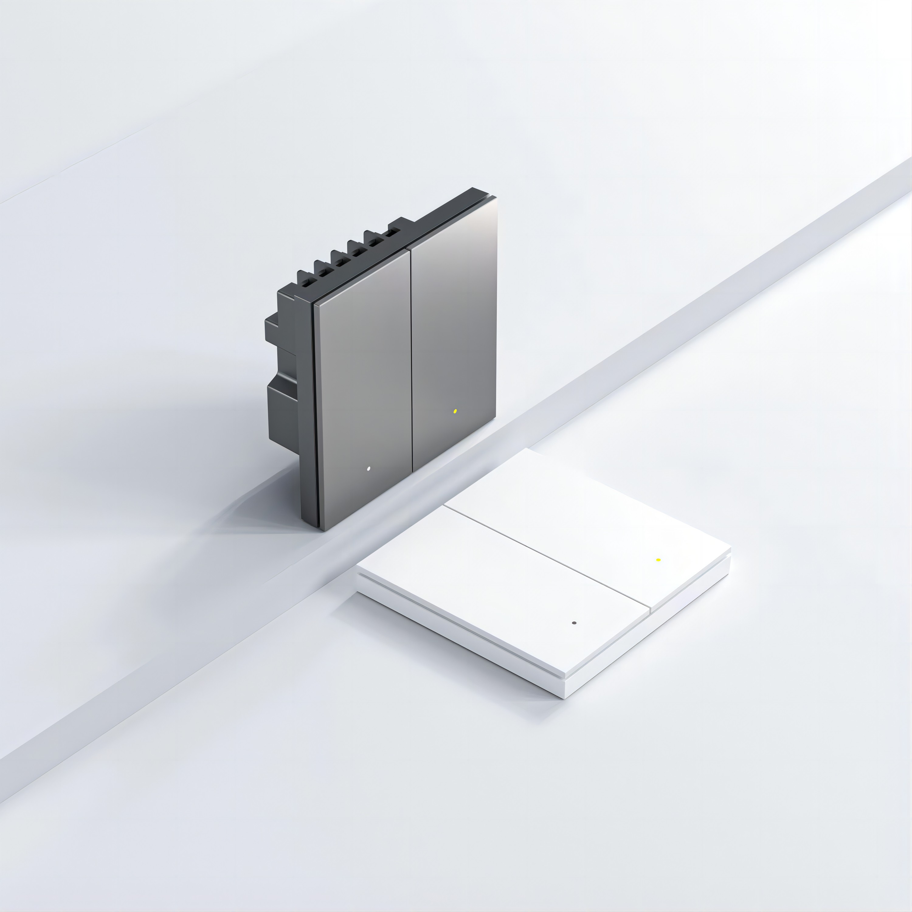 智能零火开关2路