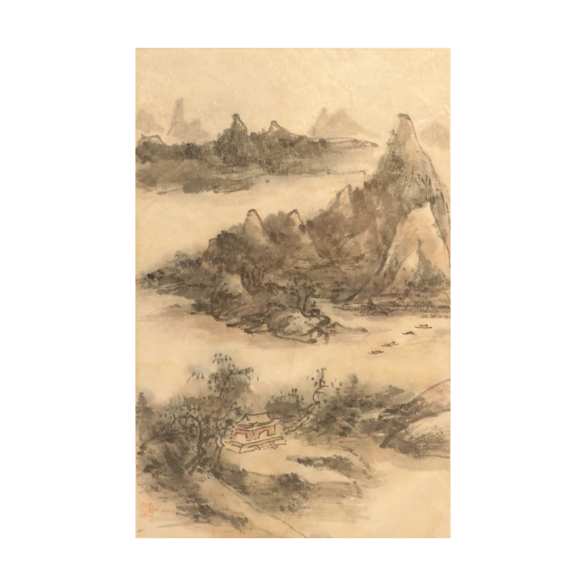 黃賓虹山水畫