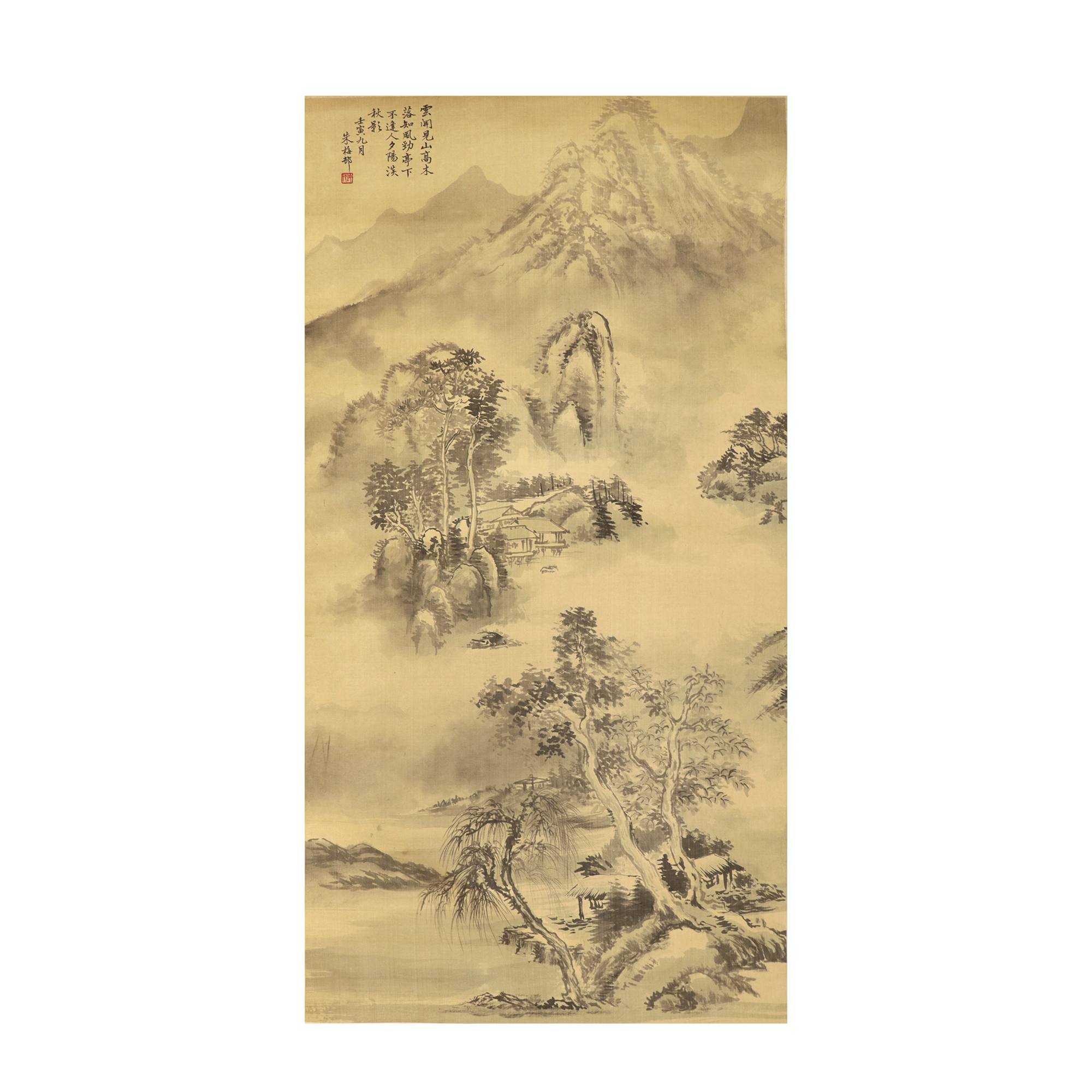 朱梅邨 山水圖