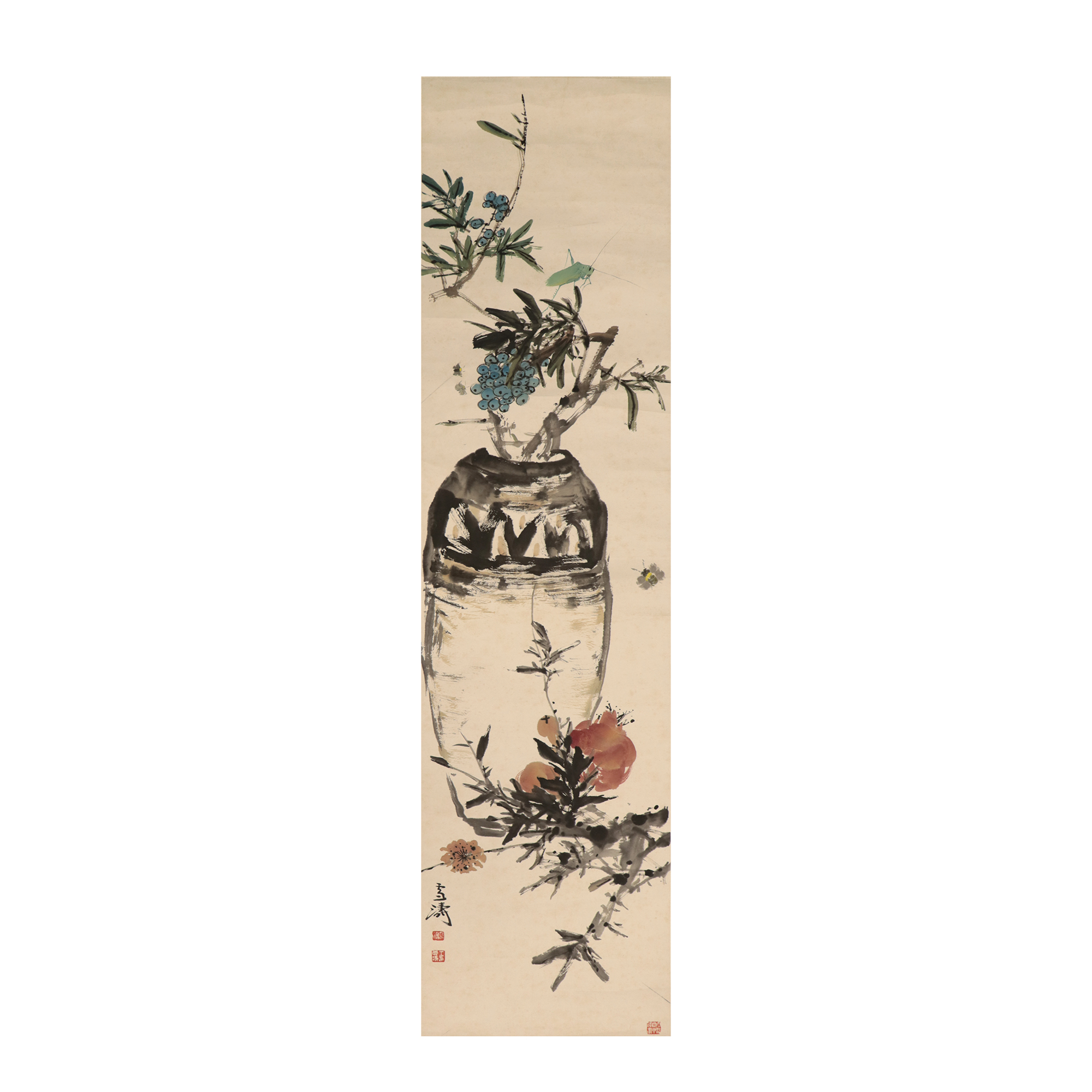 王雪濤 瓶花圖