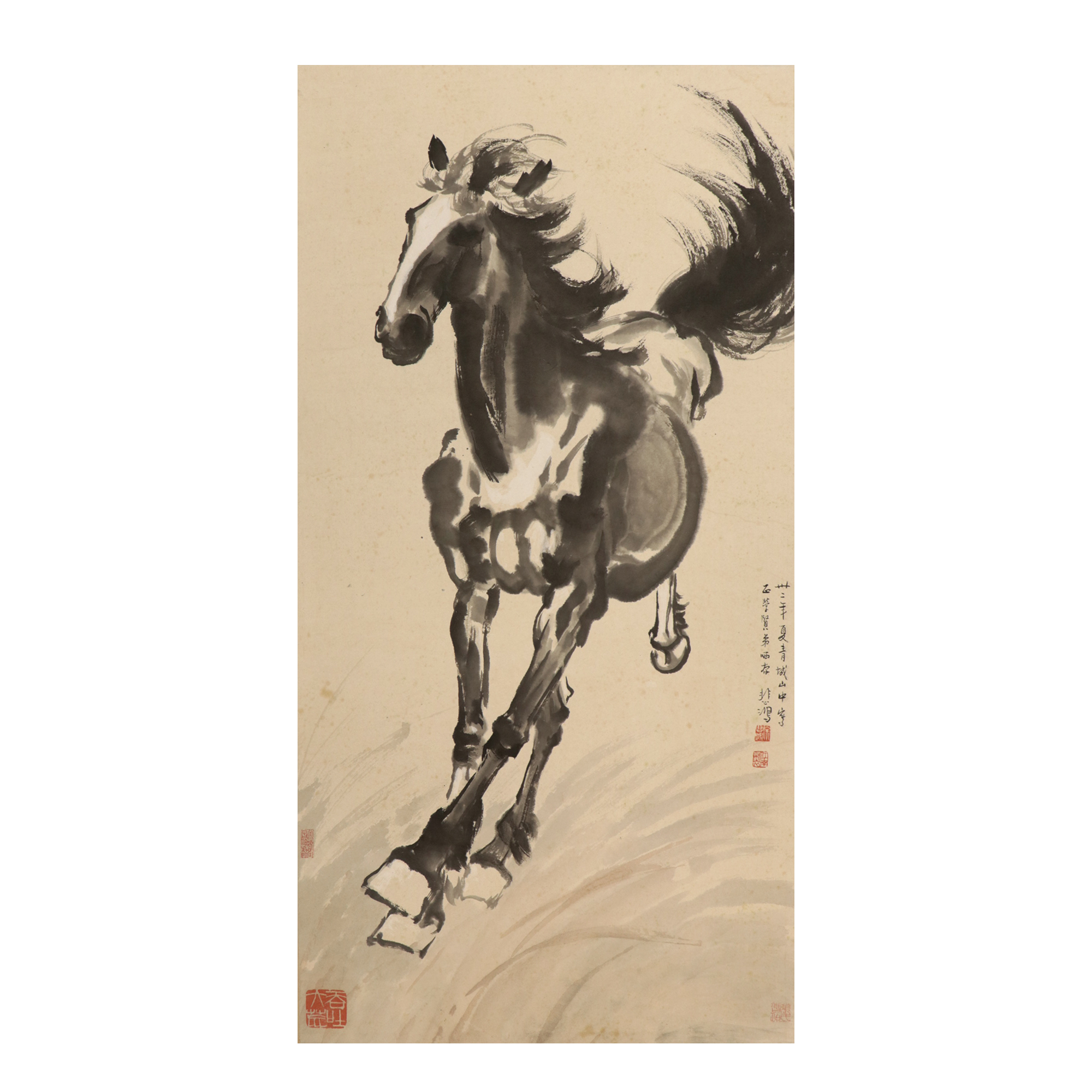 《奔馬圖》