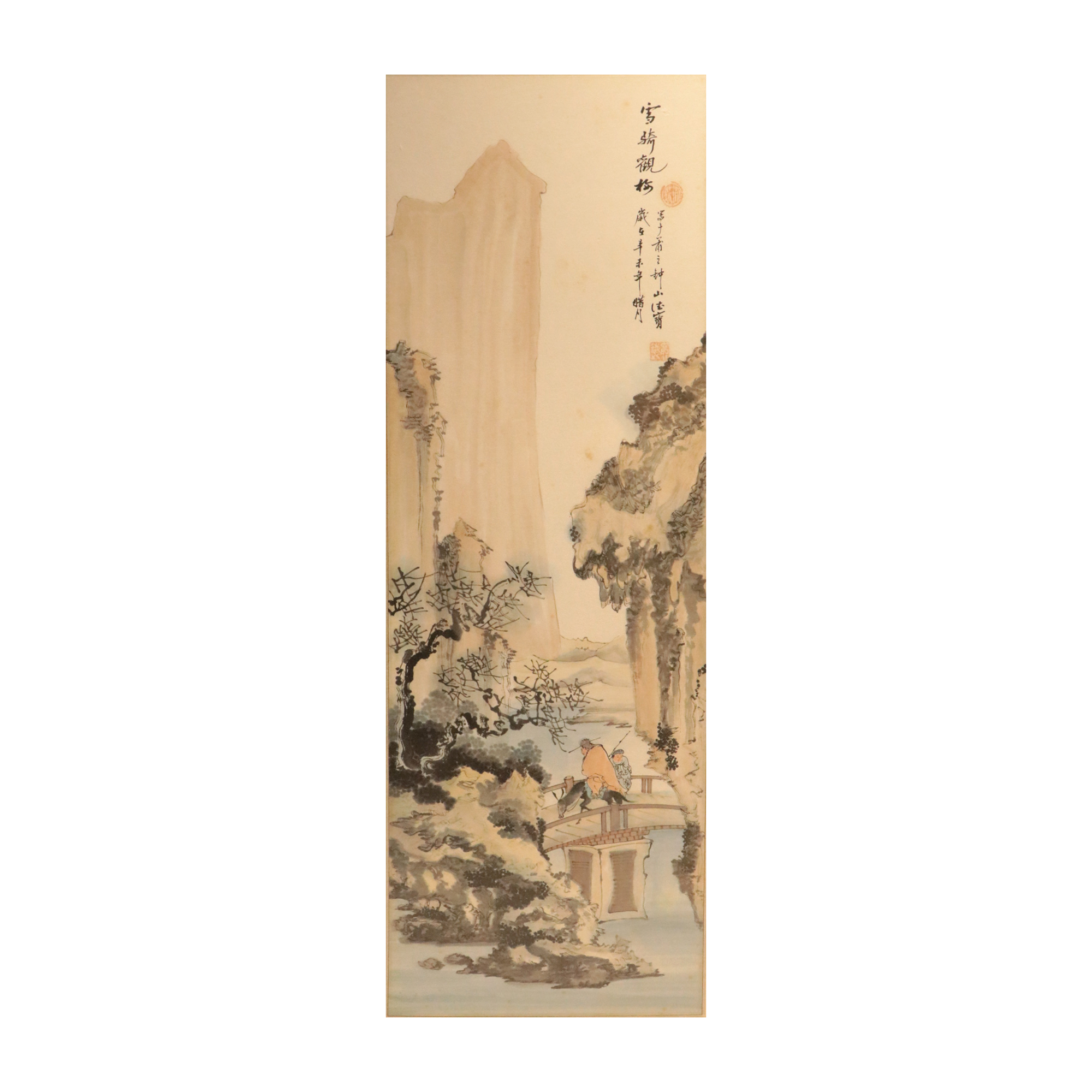 雪騎觀梅圖 (來楚生)