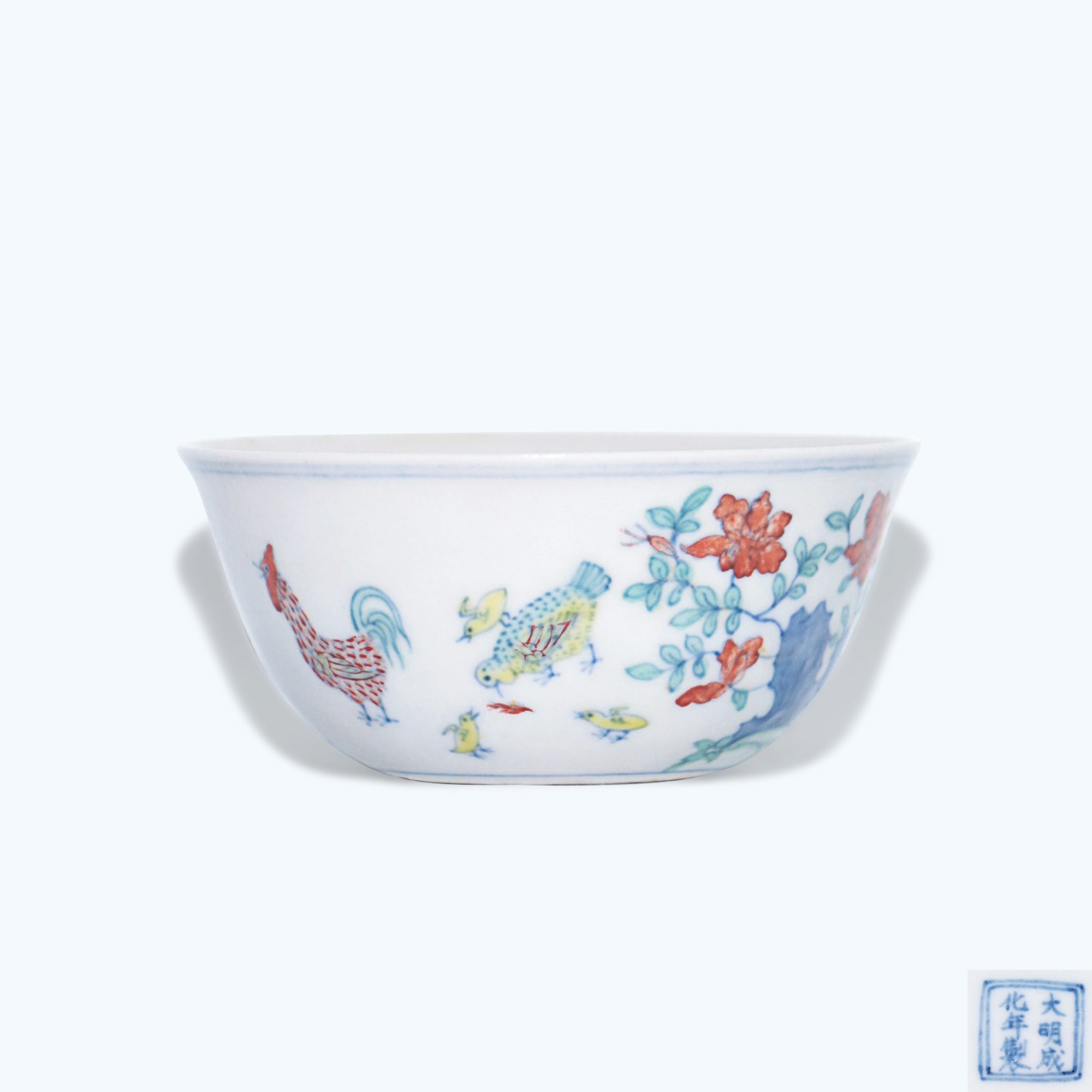 斗彩雞缸杯