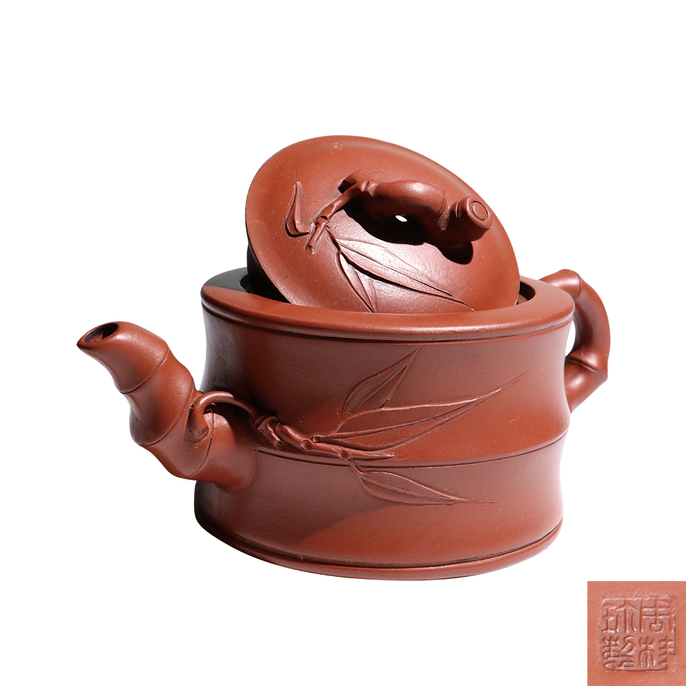 周桂珍 竹節壺