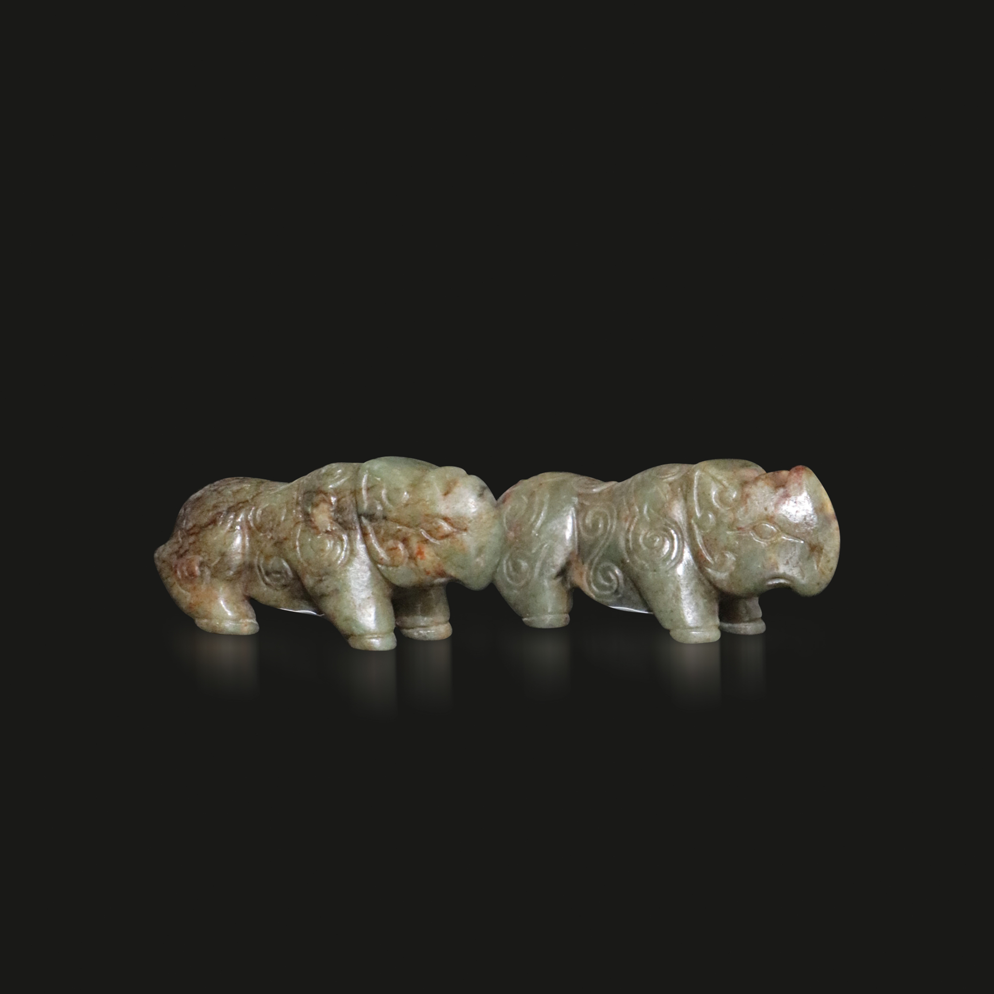 玉犀牛（一對）