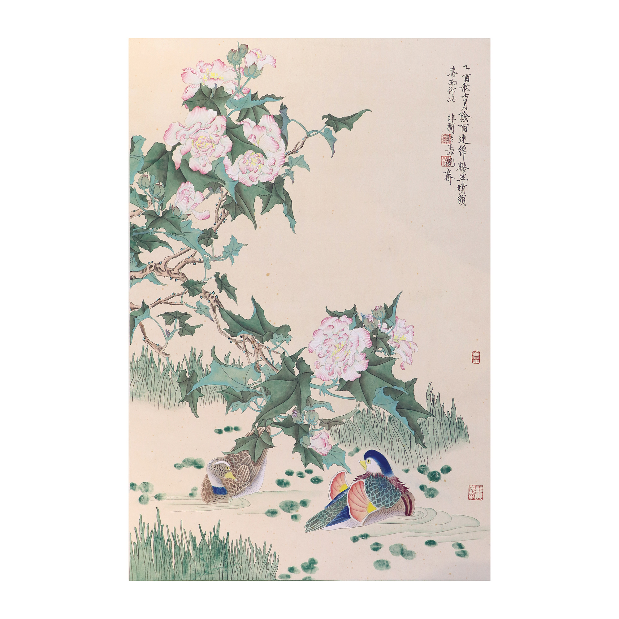 牡丹珍禽圖