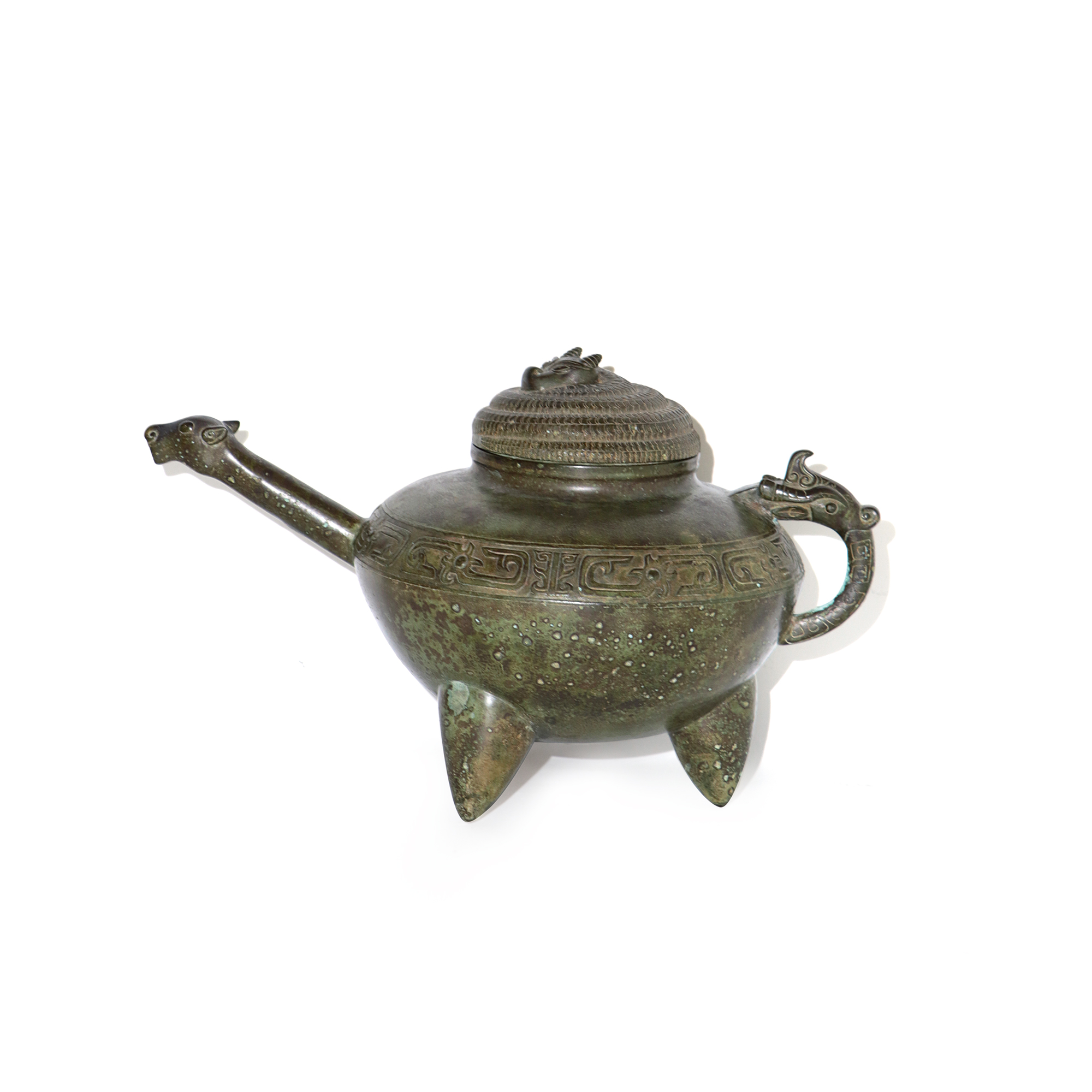 盤龍靑銅鎣（盉）