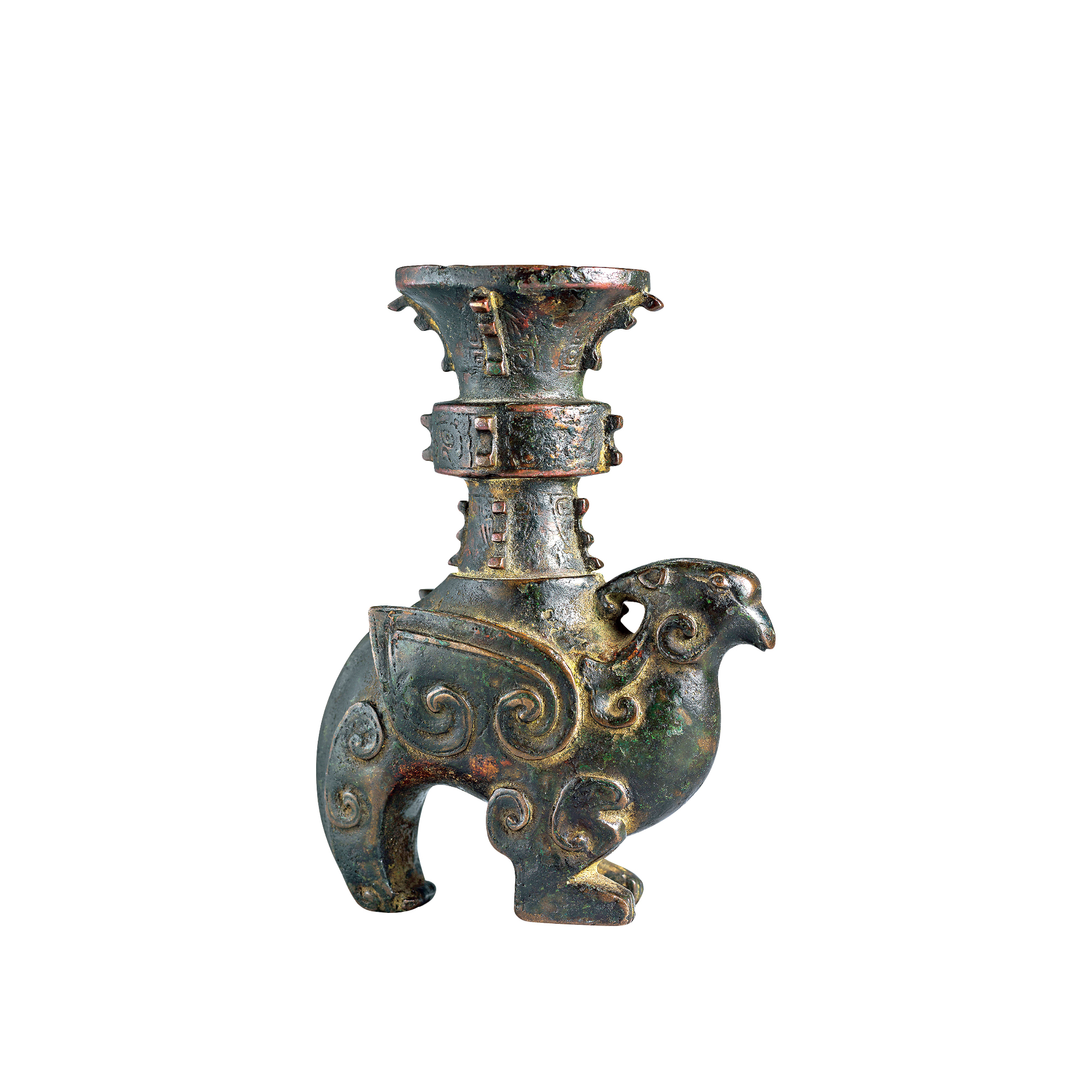 銅仿古天雞尊