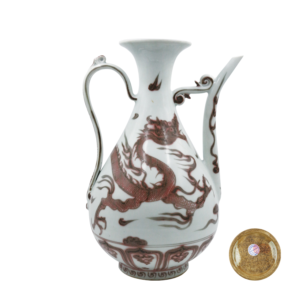 宋時代 釉里紅壶 明洪武釉里紅花卉紋玉壺春瓶| Chinese Art | 2025 | Sotheby's