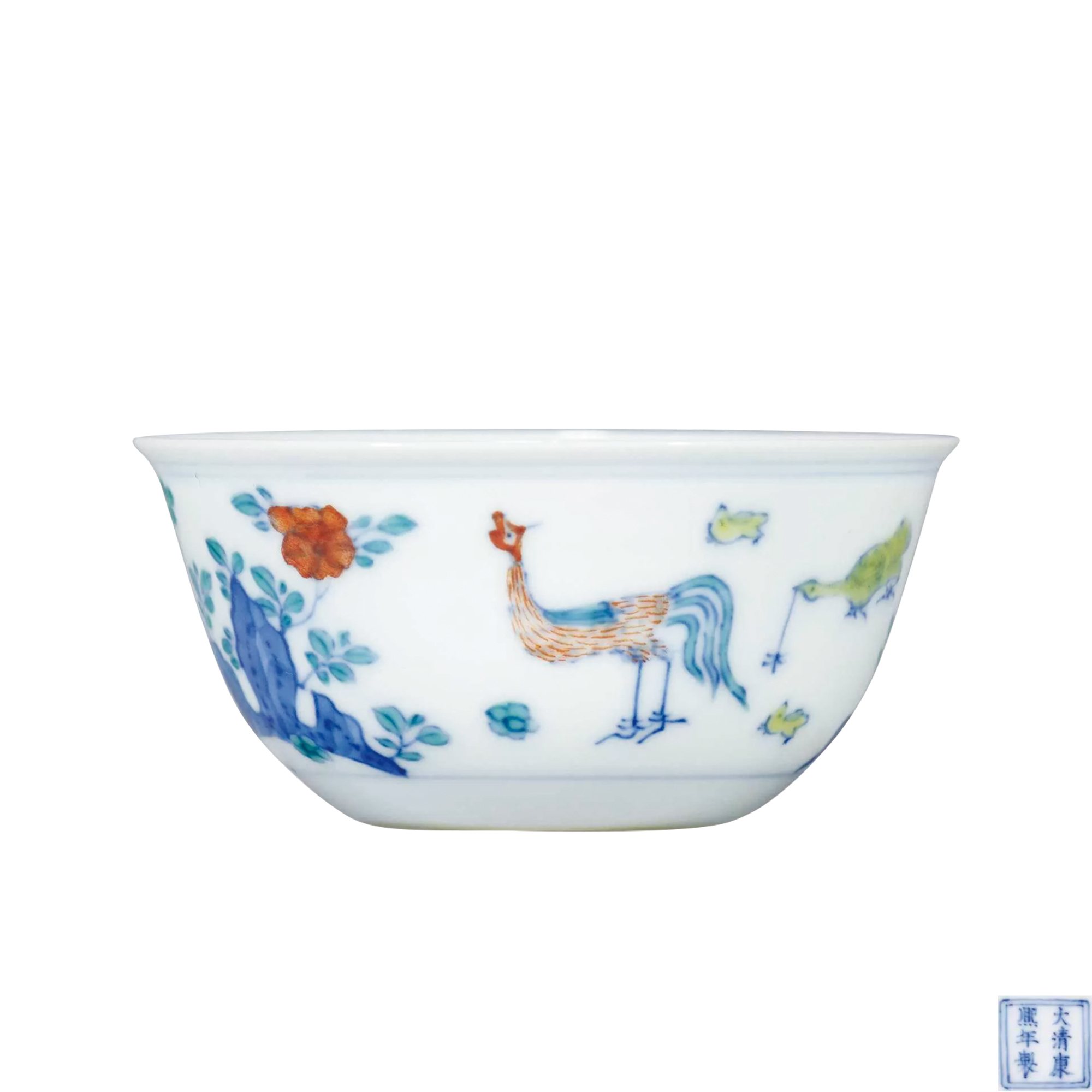 禦窯仿成化鬥彩雞缸杯