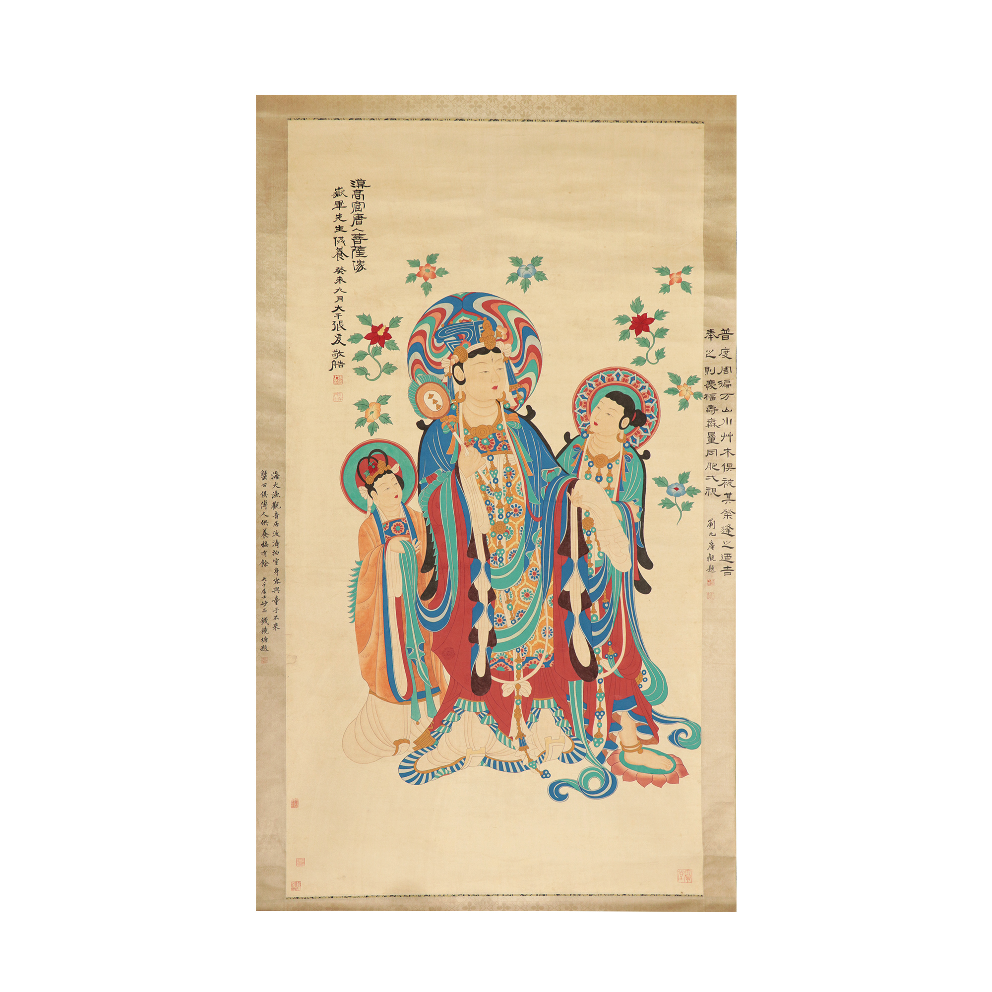 莫高窟唐人菩薩像