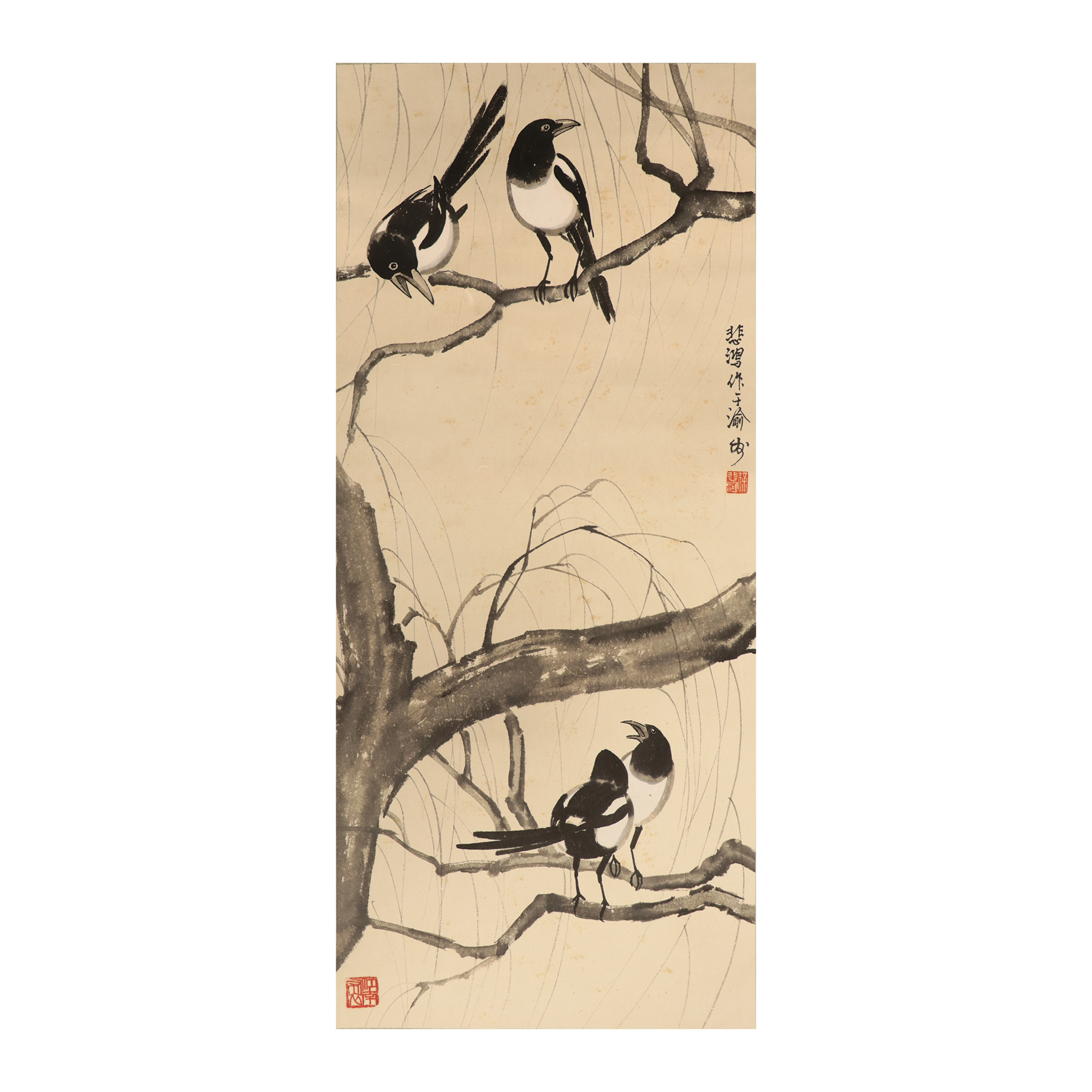 <span style="color:#CC0000;line-height:28px;font-size:14px;"><span style="font-family:SourceHanSansTW-Regular;"><span>徐悲鴻 四喜圖</span></span><span style="font-family:SourceHanSansTW-Regular;"></span></span><br />
<span style="color:#CC0000;line-height:24px;"><span style="color:#434343;font-family:SourceHanSansTW-Regular;">成交价：</span><span style="font-family:SourceHanSansTW-Regular;">&nbsp;<span>7480000</span></span></span>