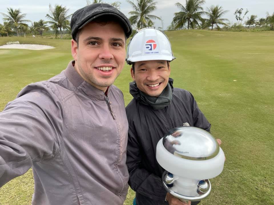 高尔夫球场避雷设备