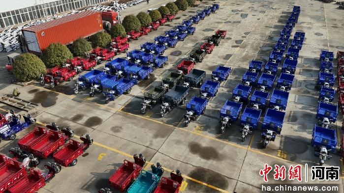 “三蹦子”外贸订单多 洛阳偃师摩托开向世界舞台