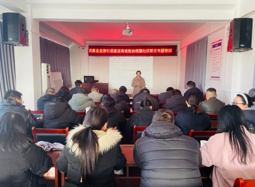 获嘉县党建引领基层高效能治理 暨社区矫正工作专题培训班成功举办