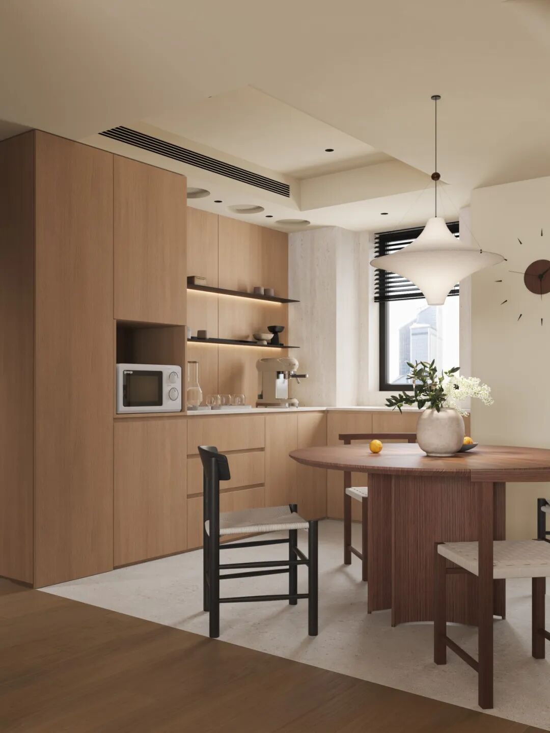 暖色简约客餐厅