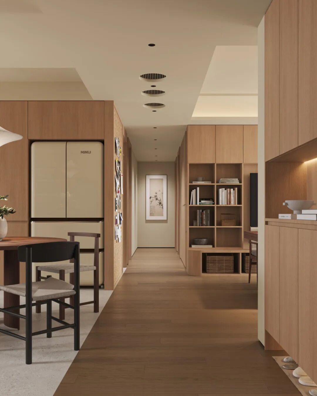 暖色简约客餐厅