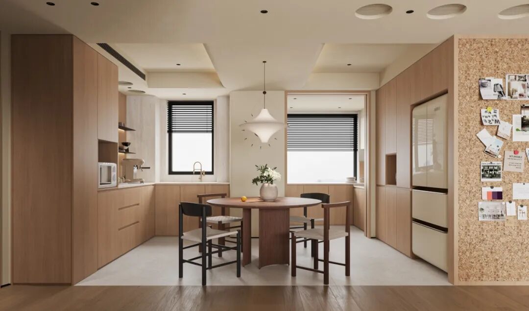 暖色简约客餐厅