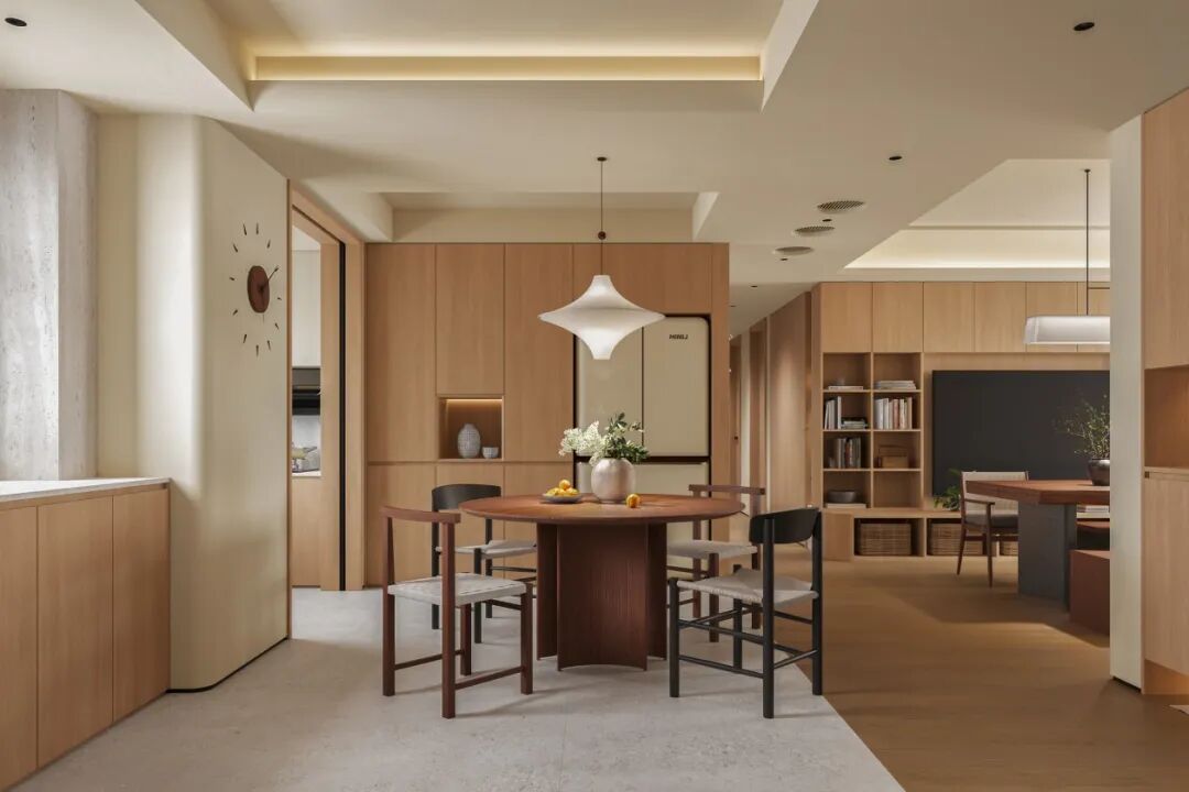 暖色简约客餐厅