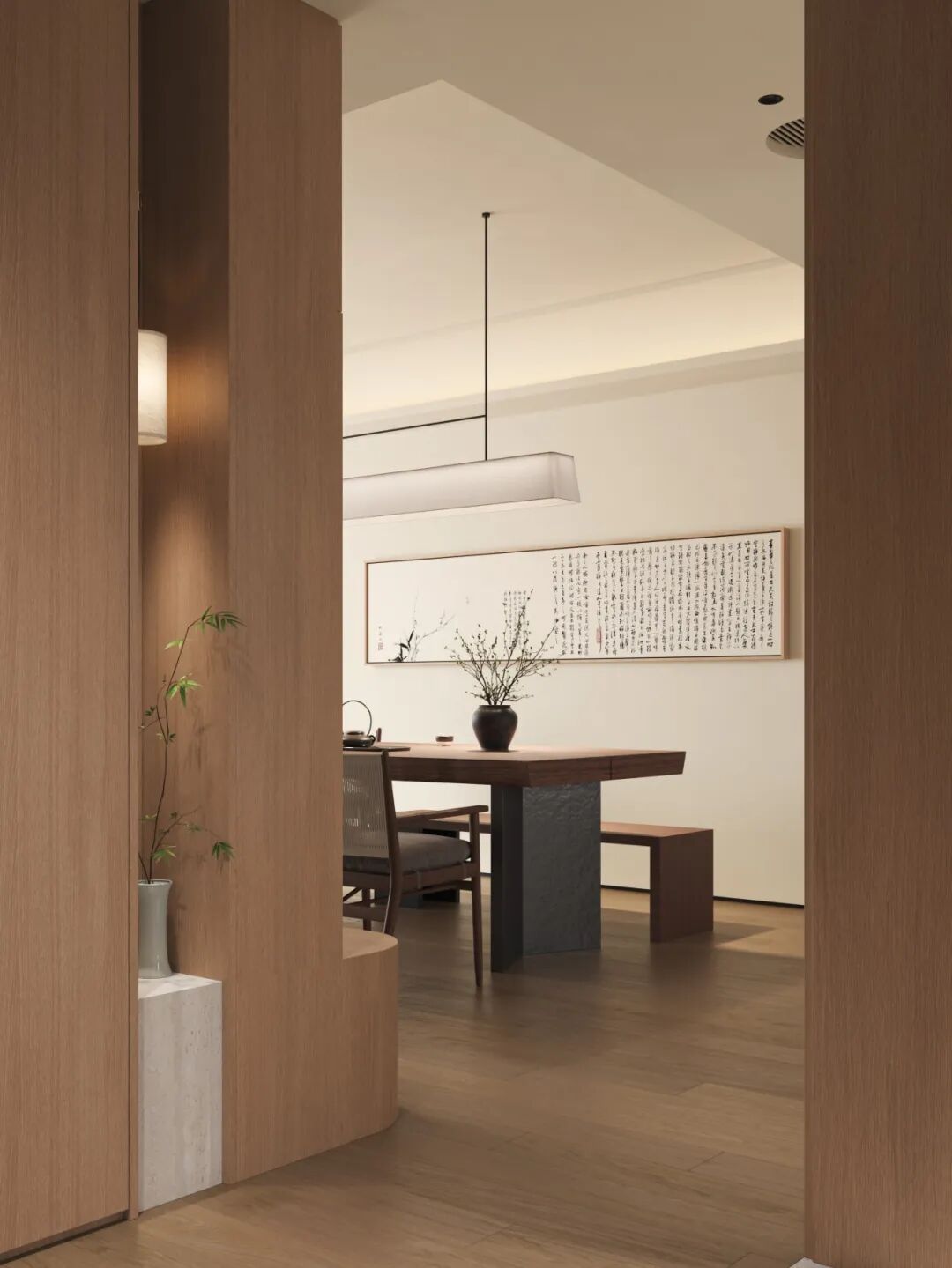 暖色简约客餐厅