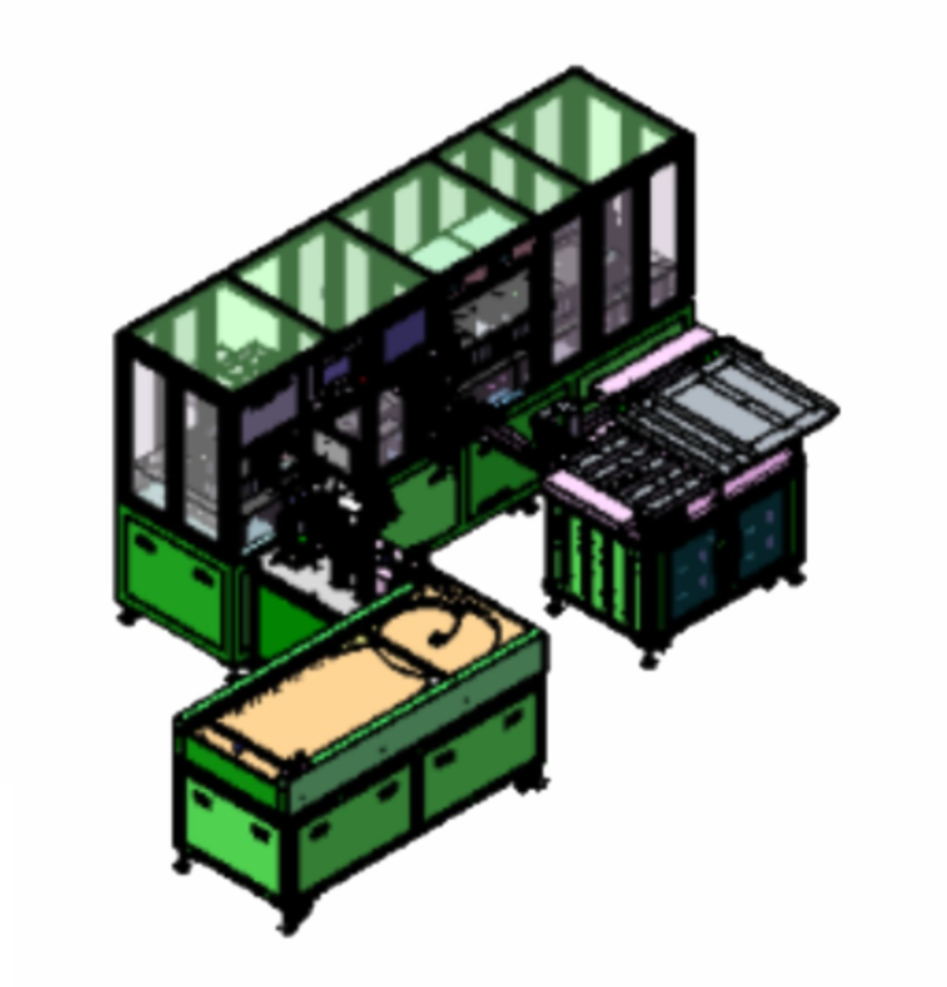 牛角电容器全自动测试机 (HM-2619C)