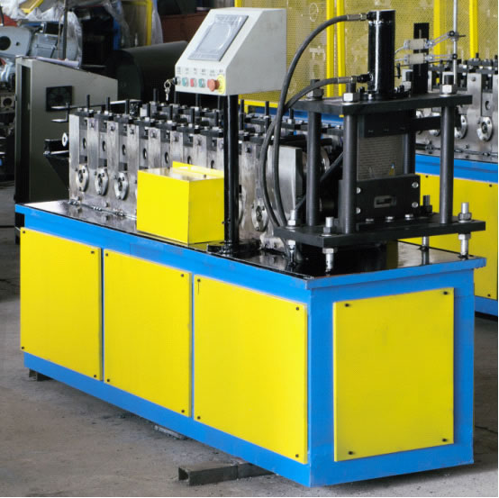Main channel and Angle slat roll forming machine
