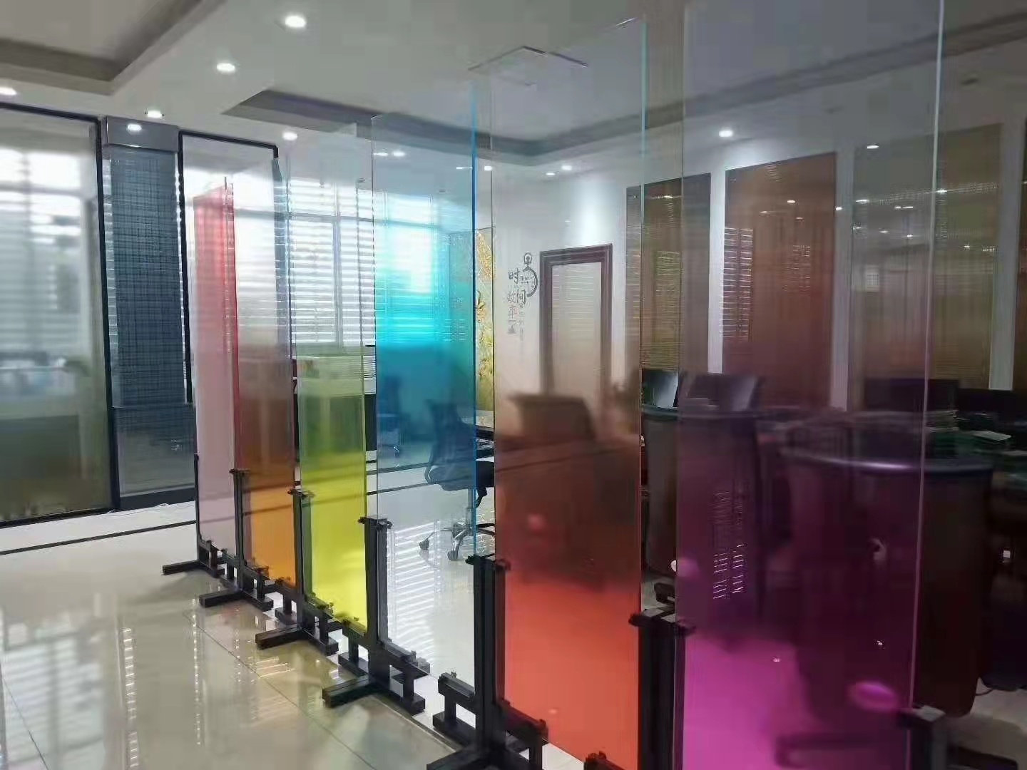 夹胶玻璃 渐变玻璃