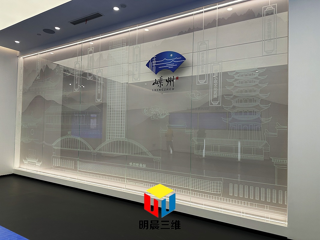 激光内雕玻璃：展览展示中的梦幻之翼