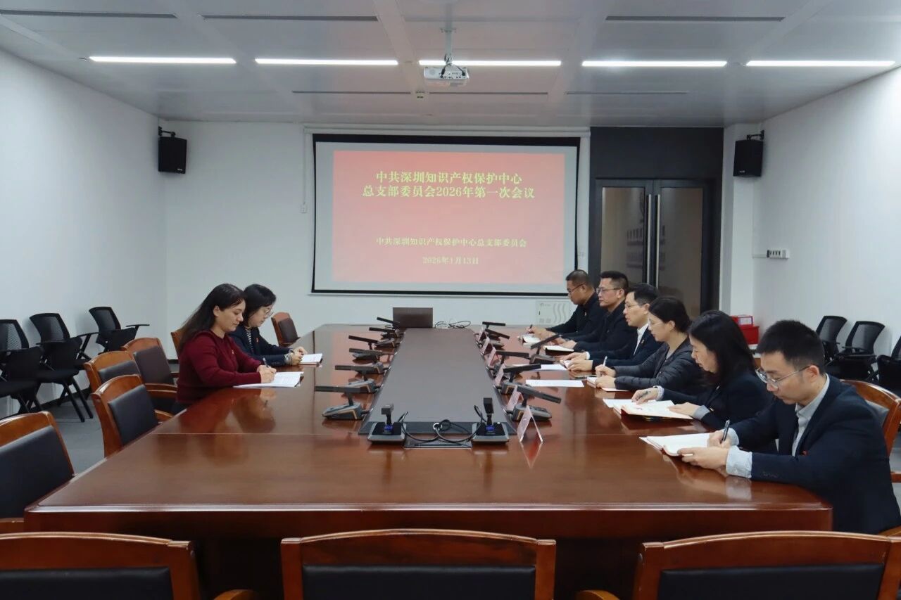 【知识产权】深圳知识产权保护中心党总支正式成立