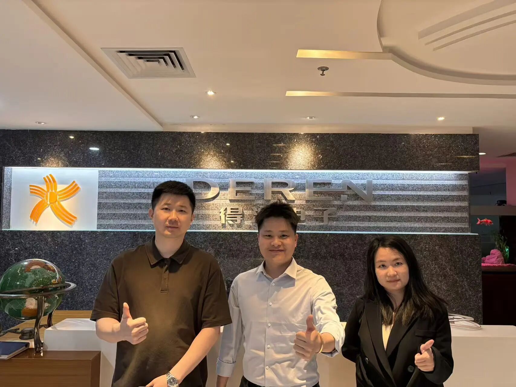 【走访交流】协会执行秘书长俞永豪一行走访深圳市得润电子股份有限公司