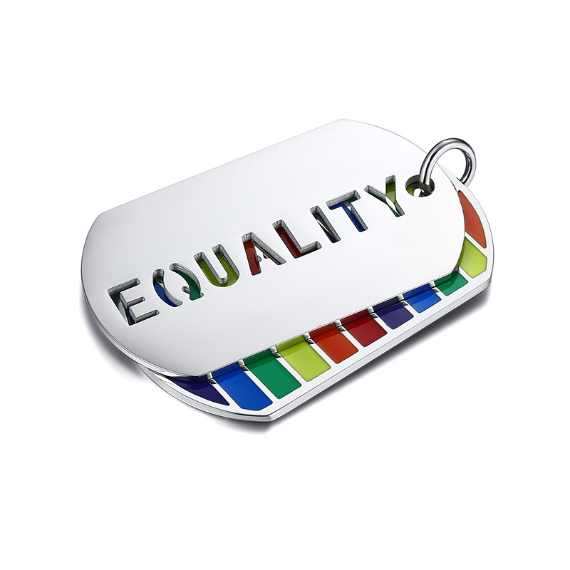 MECYLIFE EQUALITY Pendant LGTB Necklace