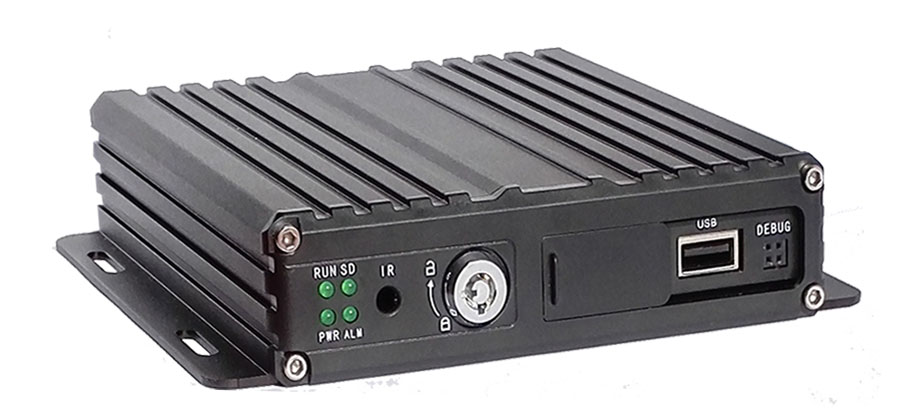 TR 5504 AHD High-definition on-board DVR (4 inputs SD card)