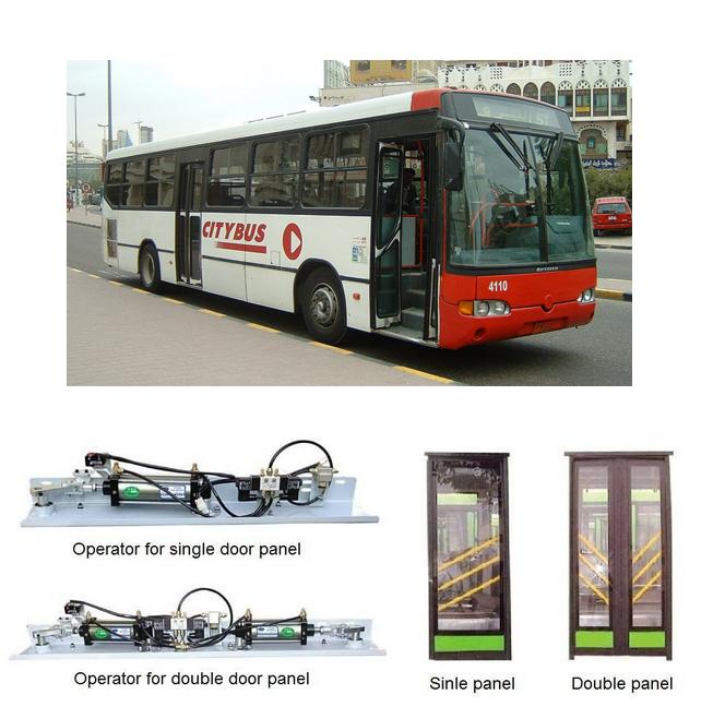 Pneumatic In-swing bus door system  (SID100P)