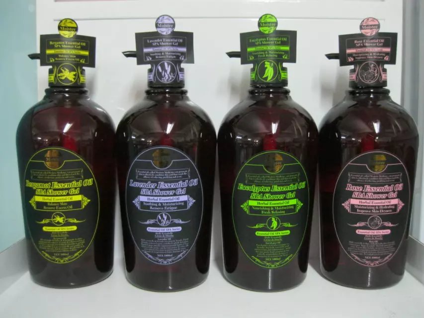 1000ml 薇丝汀玫瑰精油SPA沐浴露（滋润保湿）