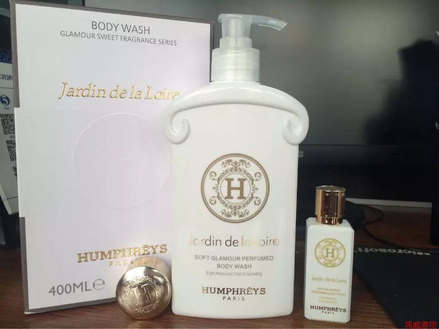 400ml HUMPHREYS 柔雅迷人淡香水沐浴露（送1小支装）