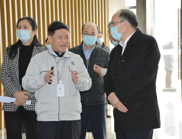 杭州市委副书记金志一行莅临我司调研