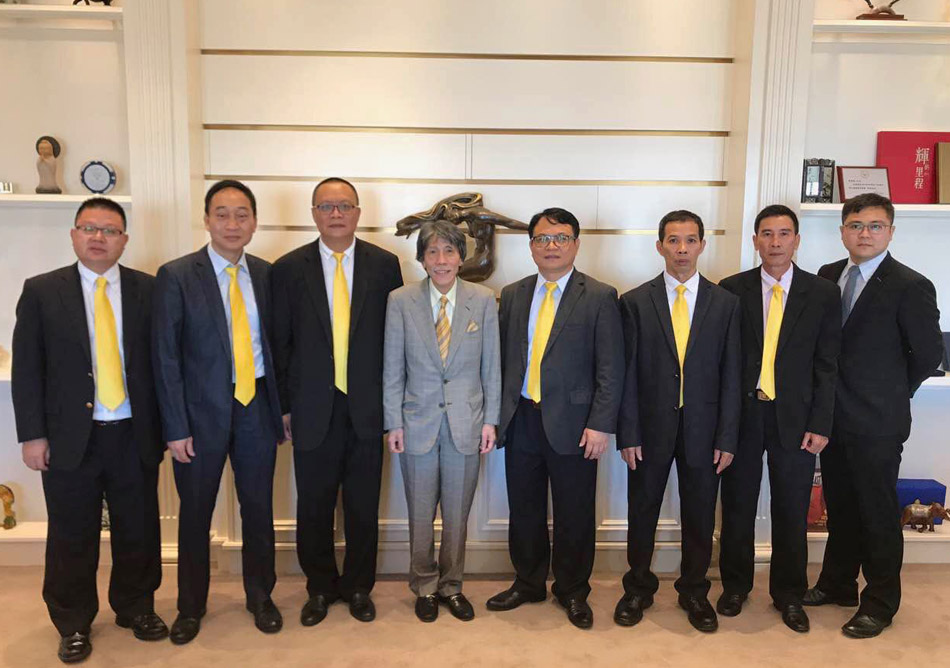 澳門高明聯合商會代表拜會周錦輝先生