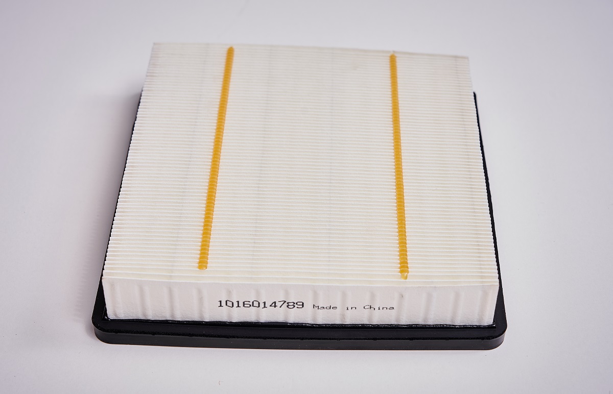 air filter hot melt adhesive application