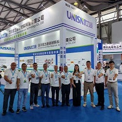 UNISN participated in the adhesives exhibition.